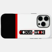 Focus Mode Case-Mate iPhone Case (Achterkant (horizontaal))