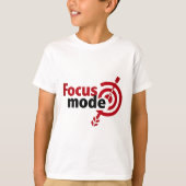 Focus Mode geactiveerd T-shirt – Back-to-School Mo (Voorkant)