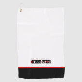 Focus Mode Golfhanddoek (Voorkant)
