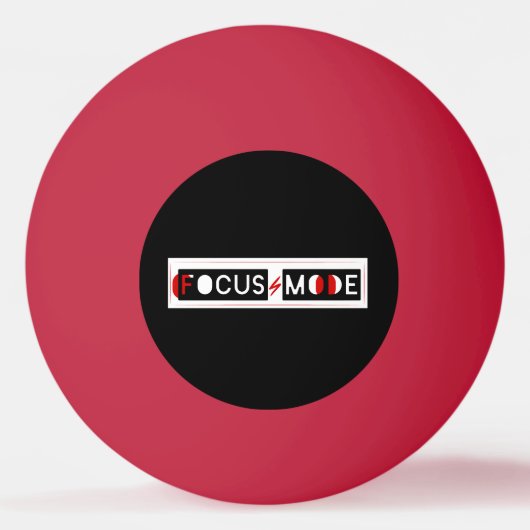 Focus Mode Pingpongbal (Voorkant)