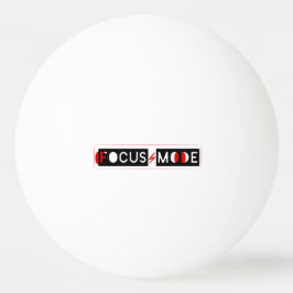 Focus Mode Pingpongbal