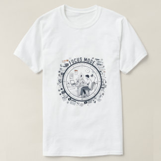 Focus Mode T-shirt | Productiviteits Streetwear