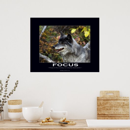 FOCUS Motivatie Poster (Keuken)