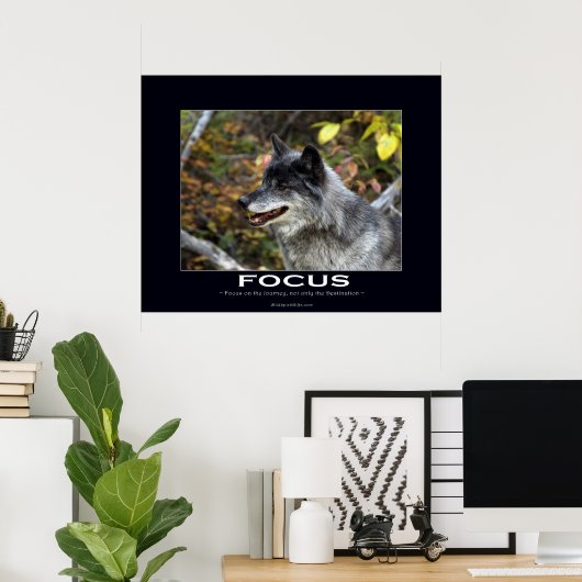 FOCUS Motivatie Poster (Thuiskantoor)