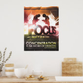 FOCUS - MOTIVATIE POSTER (Keuken)