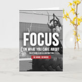 FOCUS - Motivatie resultaat Kaart (Gele Bloem)