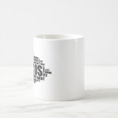 FOCUS – Motiverend wolkendesign Koffiemok (Center)