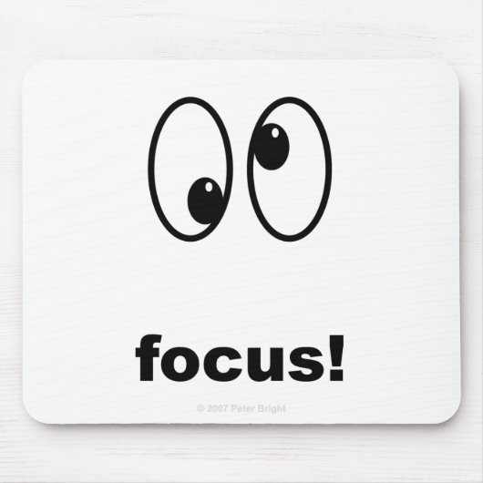 Focus. Muismat (Voorkant)