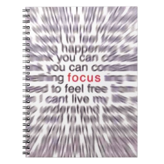 FOCUS Notitieboek (Voorkant)