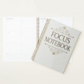 Focus Notitieboek – Elegant Serif Design (Display)