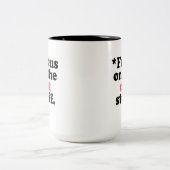 Focus on the Cat Stuff Kitty Lover Tweekleurige Koffiemok (Center)