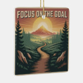 Focus On The Goal Keramisch Ornament (Rechts)