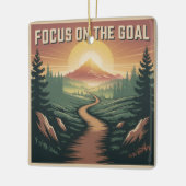 Focus On The Goal Keramisch Ornament (Links)
