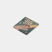 Focus On The Step In Front Of You Post-it® Notes (Schuin)