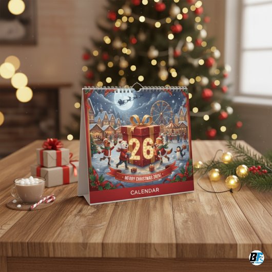 Focus on the visual style and the unique Christmas Kalender