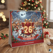 Focus on the visual style and the unique Christmas Kalender