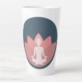 Focus op chill latte mok (Voorkant)