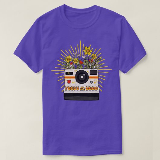 Focus op de  game Good Inspirerend Retro T-shirt (Design voorkant)