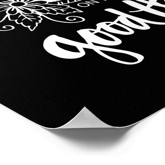 Focus op de goede dingen poster (Hoek)