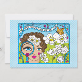 Focus op de Good_Flat Card 7 x 5 inch