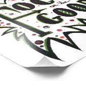 Focus op de GOOD! Inspirerend illustratie Foto Afdruk (Hoek)