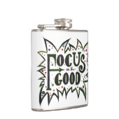 Focus op de GOOD! Inspirerend illustratie Heupfles (Rechts)