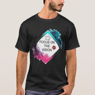 Focus op de Visie Neon Grafische T-Shirt