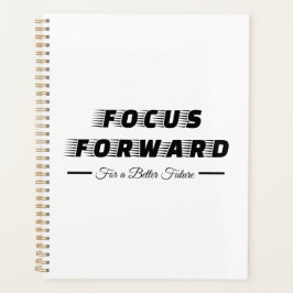 Focus op een betere toekomst planner
