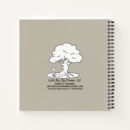 Focus op geloof notitieboek (Achterkant)