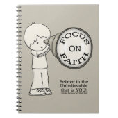 Focus op geloof notitieboek (Voorkant)