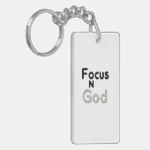 Focus op God Sleutelhanger (Voorkant Links)
