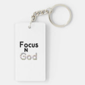 Focus op God Sleutelhanger (achterkant)