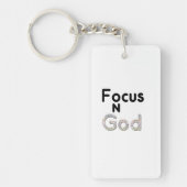 Focus op God Sleutelhanger (Voorkant)