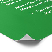 Focus op goed onderwijs, Wellstone 16x24 Poster (Hoek)