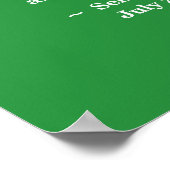 Focus op goed onderwijs, Wellstone 22x36 Poster (Hoek)