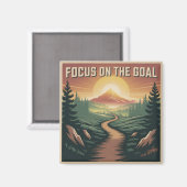 Focus Op Het Doel Magneet (Voorkant / Achterkant)