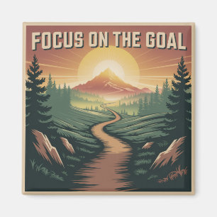 Focus Op Het Doel Magneet