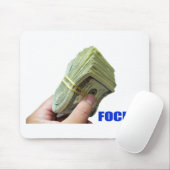 FOCUS OP HET GELD MUISMAT (Met muis)