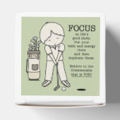 Focus op het goede bedankdoosjes (Bovenkant)