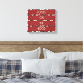 Focus Op Het Goede Canvasprint Canvas Afdruk (Insitu (Slaapkamer))