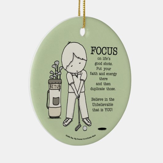 Focus op het goede keramisch ornament (Rechts)