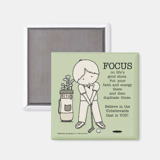 Focus op het goede magneet (Voorkant / Achterkant)