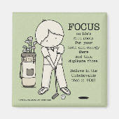 Focus op het goede magneet (Voorkant)