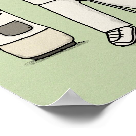 Focus op het goede poster (Hoek)