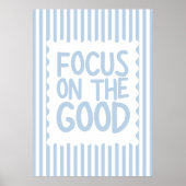 Focus op het goede Poster (Voorkant)