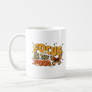 Focus op het goede sweatshirt koffiemok