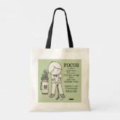 Focus op het goede tote bag (Achterkant)