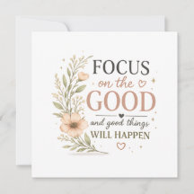 Focus op het Goede – Vintage Bloem Inspirerend P