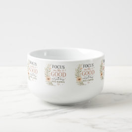 Focus op het Goede – Vintage Bloem Inspirerend P Soepkom