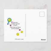 Focus op het Good_ Briefkaart (Achterkant)